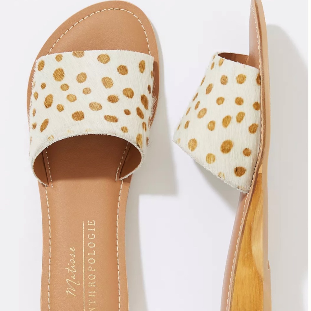 Anthropologie Matisse Havana Slide Sandals  - Size 9